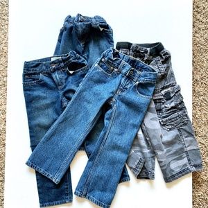 Boys Size 4t Jeans Bundle ( 4 Pairs)